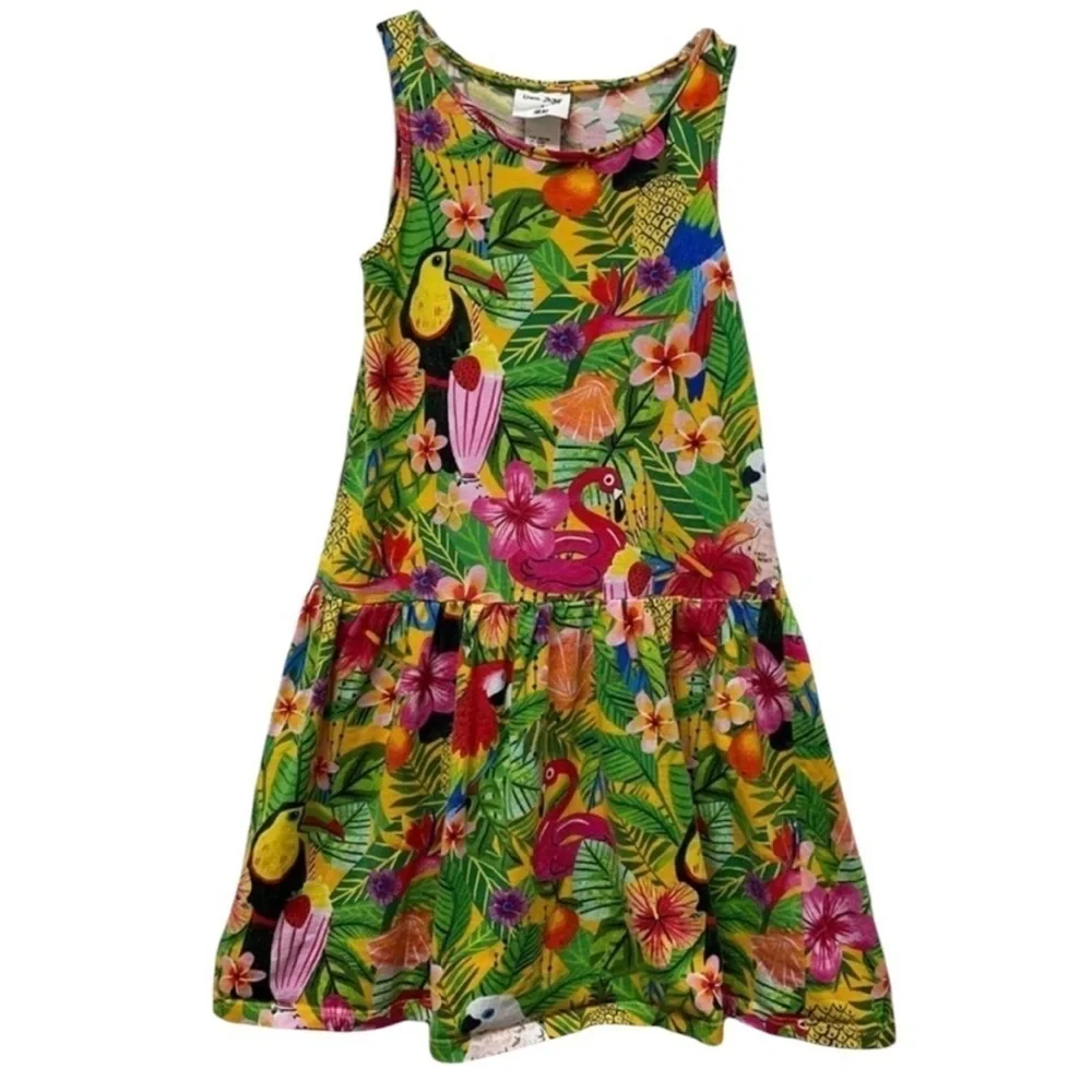 Emma Jayne x H&M Floral Tropical Sleeveless Dress
